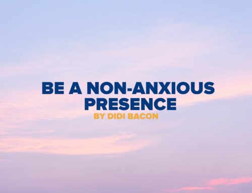 Be a Non-Anxious Presence